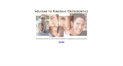 Desktop Screenshot of kingswayortho.com